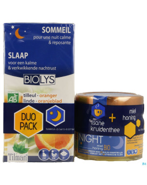 Biolys miel good night promo 2016 miel + tisane
