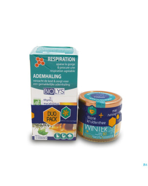 Biolys miel winter promo 2016 miel + tisane