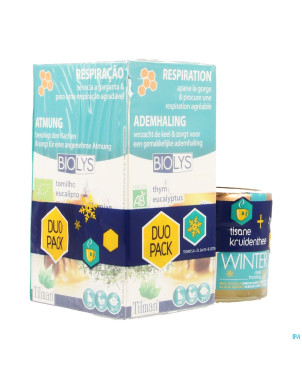 Biolys miel winter promo 2016 miel + tisane