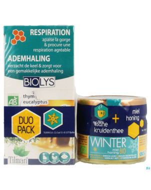 Biolys miel winter promo 2016 miel + tisane