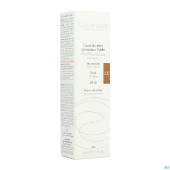 Avene couvrance fdt correct. fluide 5 dore    30ml
