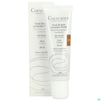 Avene couvrance fdt correct. fluide 5 dore    30ml