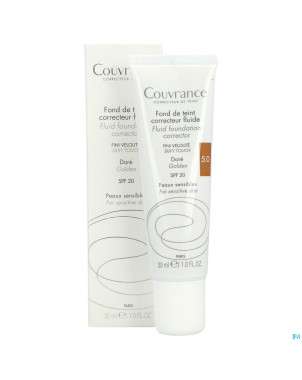 Avene couvrance fdt correct. fluide 5 dore    30ml