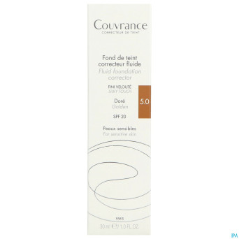 Avene couvrance fdt correct. fluide 5 dore    30ml
