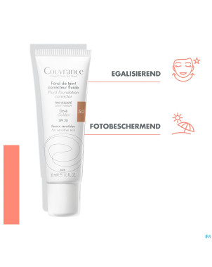 Avene couvrance fdt correct. fluide 5 dore    30ml