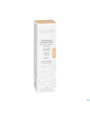 Avene couvrance fdt correct. fluide 2 naturel 30ml