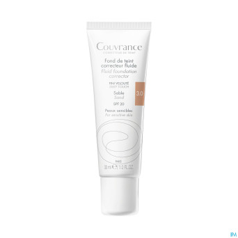 Avene couvrance fdt correct. fluide 3 sable   30ml