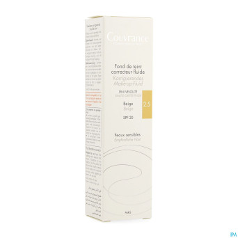 Avene couvrance fdt correct. fluide 2,5 beige 30ml