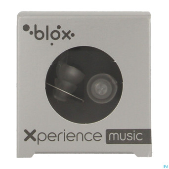 Blox music bouchons oreille transparent 1 paire