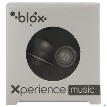 Blox music bouchons oreille transparent 1 paire
