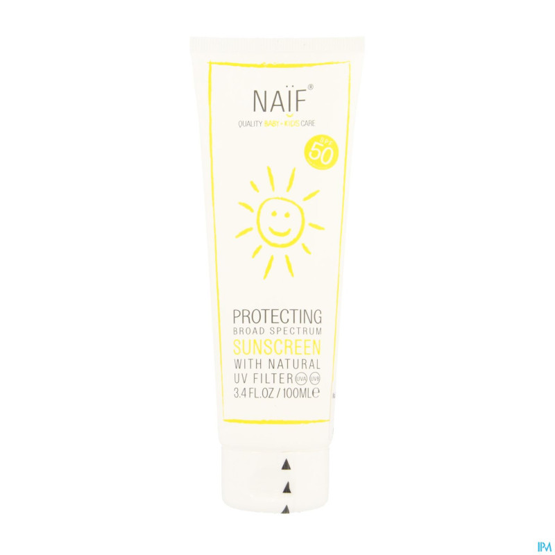 Naif creme solaire ip50    100ml