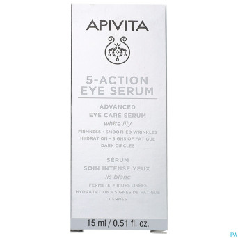 Apivita 5 action serum yeux    15ml