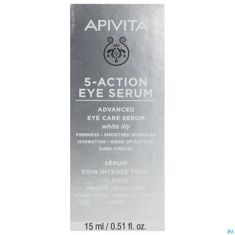 Apivita 5 action serum yeux    15ml