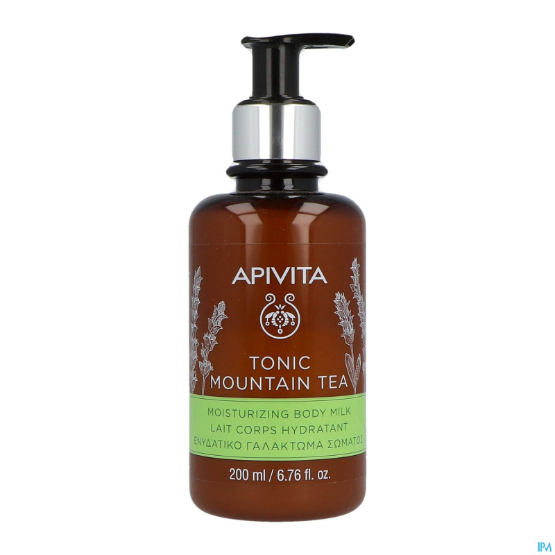 Apivita tonic mountain tea moist. body milk  200ml