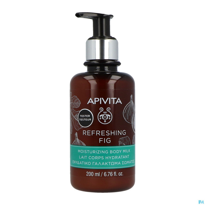 Apivita refreshing fig lait corporel    200ml