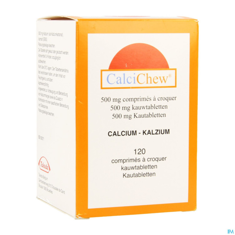 Calcichew comp 120x500mg