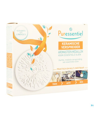 Puressentiel diffuseur ceramique galet medaillon