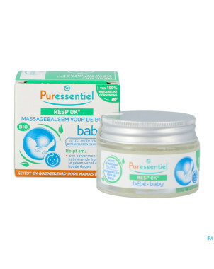 Puressentiel respiratoire baume massage bebe 30ml