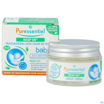 Puressentiel respiratoire baume massage bebe 30ml