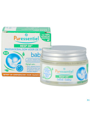Puressentiel respiratoire baume massage bebe 30ml