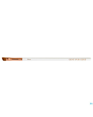 Cent pur cent pinceau sourcils