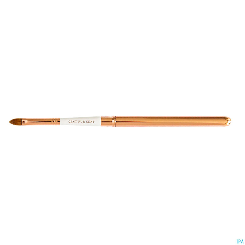 Cent pur cent pinceau rouge a levres