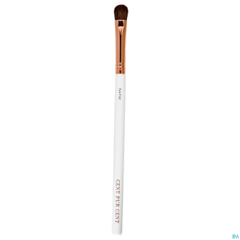 Cent pur cent pinceau oeil flat