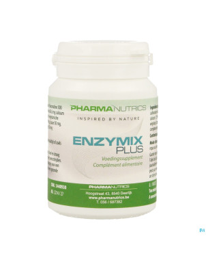 Enzymix plus v-caps  30    pharmanutrics