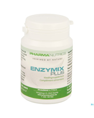 Enzymix plus v-caps  30    pharmanutrics