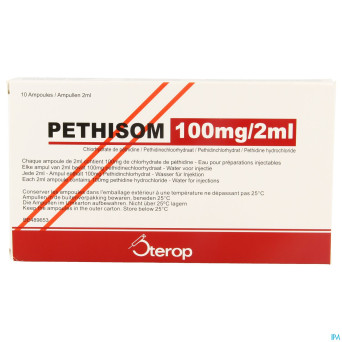 Pethisom 100mg/2ml amp  10 (amp 2ml 50mg/1ml)