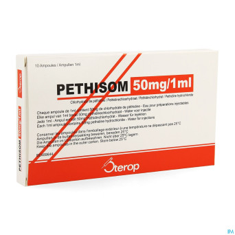 Pethisom  50mg/1ml amp  10 (amp 1ml 50mg/1ml)