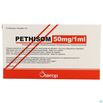 Pethisom  50mg/1ml amp  10 (amp 1ml 50mg/1ml)
