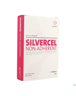 Silvercel na pans hydroalginate 5x5cm 10   cad7050