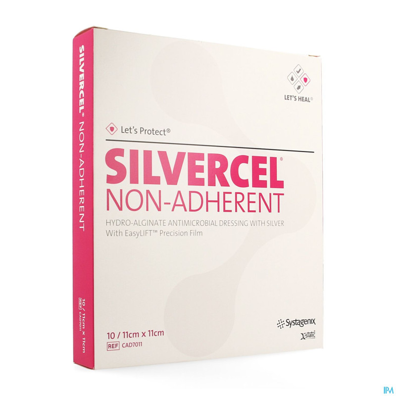 Silvercel na pans hydroalginate 11x11cm 10 cad7011
