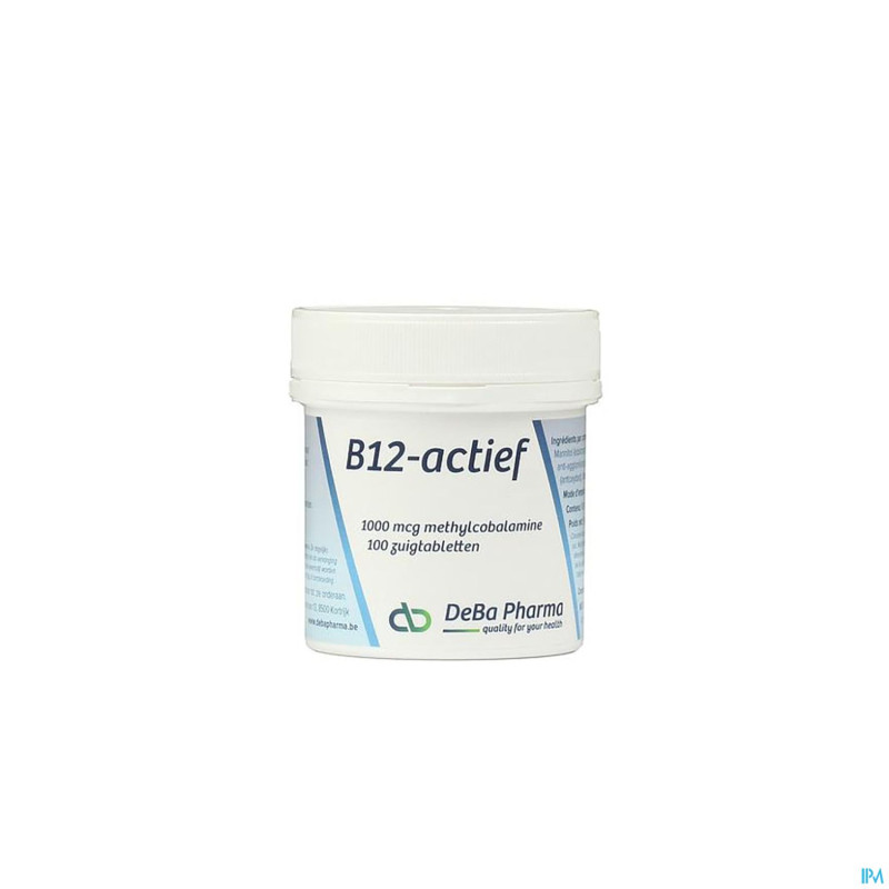 Vitamine b12 1000mcg methylcobalam. comp sucer 100