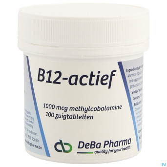 Vitamine b12 1000mcg methylcobalam. comp sucer 100