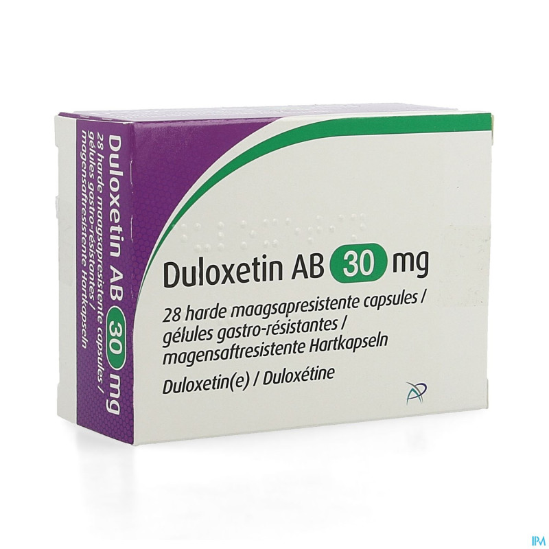 Duloxetin ab  30mg gastro resist. caps dur 28