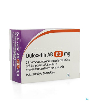 Duloxetin ab  60mg gastro resist. caps dur 28