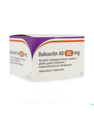 Duloxetin ab  60mg gastro resist. caps dur 98