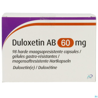 Duloxetin ab  60mg gastro resist. caps dur 98
