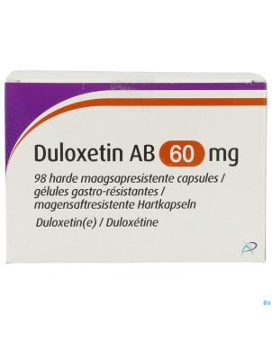 Duloxetin ab  60mg gastro resist. caps dur 98