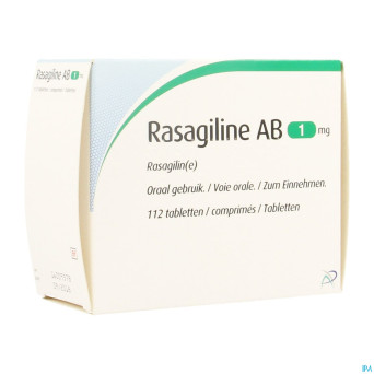 Rasagiline ab  1mg comp 112 x 1mg