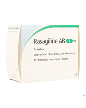 Rasagiline ab  1mg comp 112 x 1mg
