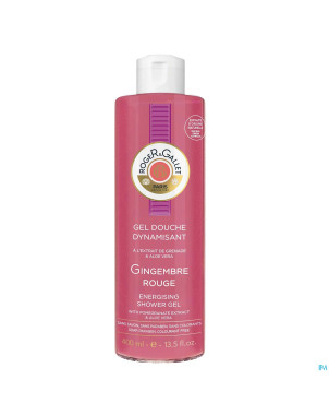 Roger&gallet gingembre rouge gel douche tube 400ml
