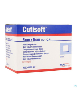 Cutisoft ster non woven    5,0x 5,0cm 75
