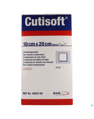 Cutisoft ster non woven    10,0x 20,0cm 50x2