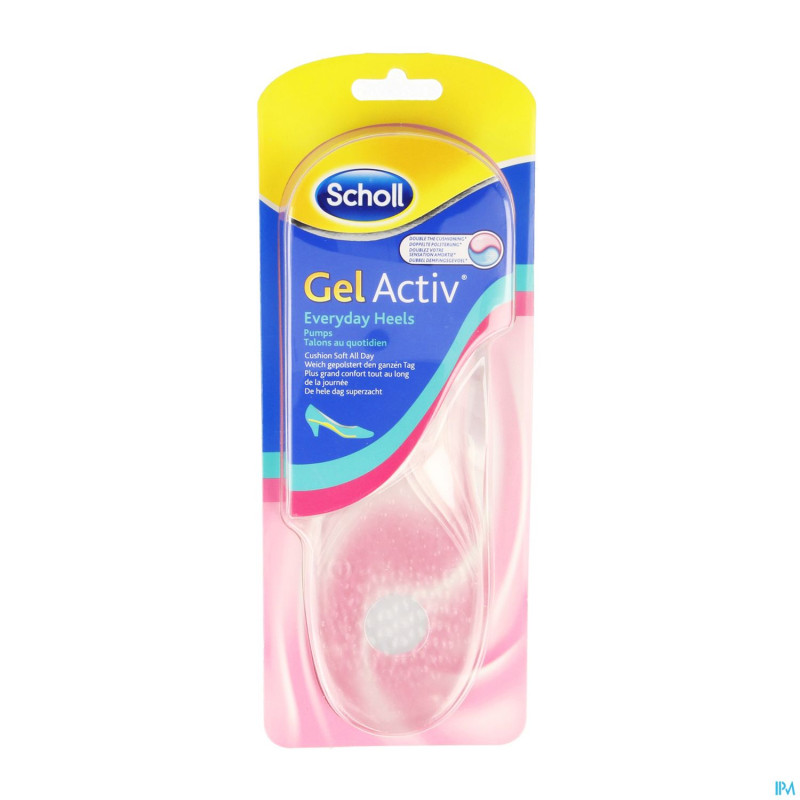 Scholl gelactiv everyday heels    2