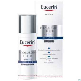 Eucerin hyaluron filler extra riche soin nuit 50ml