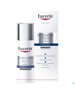 Eucerin hyaluron filler extra riche soin nuit 50ml