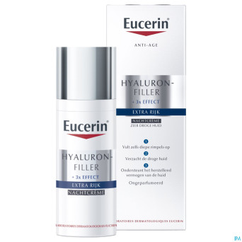 Eucerin hyaluron filler extra riche soin nuit 50ml
